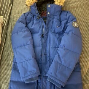 Tommy Hilfiger Royal Blue Puffer Jacket